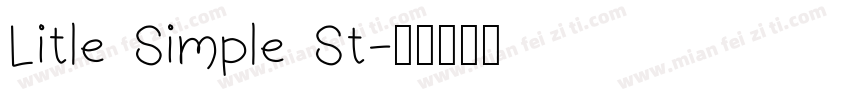 Litle Simple St字体转换